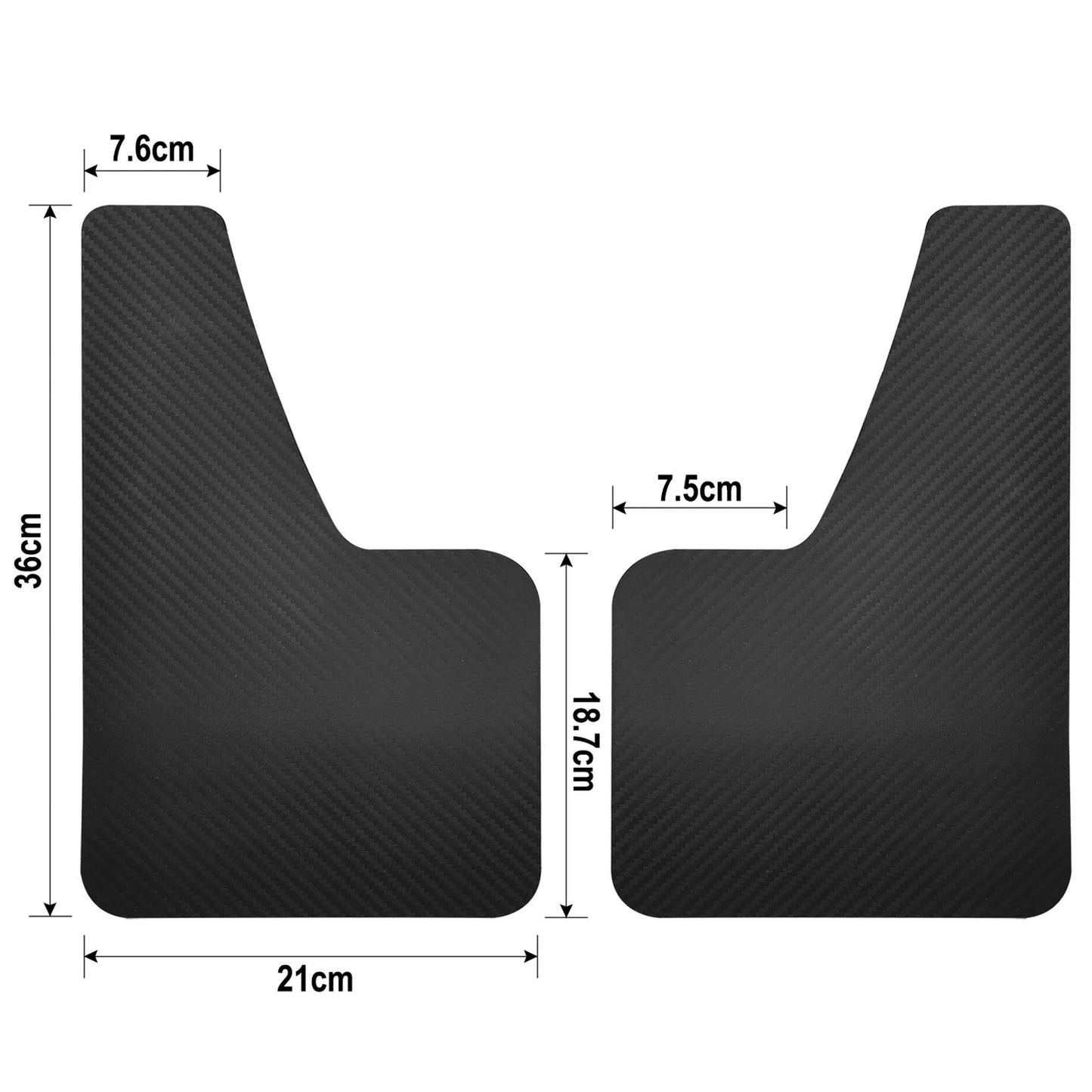 Splash MudFlaps For Ford Mustang Anti-freeze, Rally