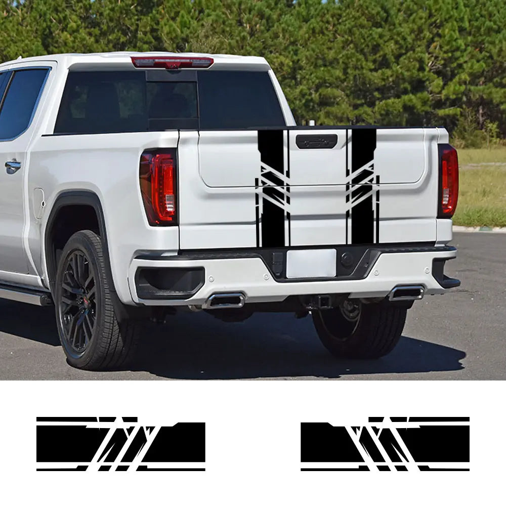 Pickup Rear Tail Decals Sticker Car Vinyl Cover