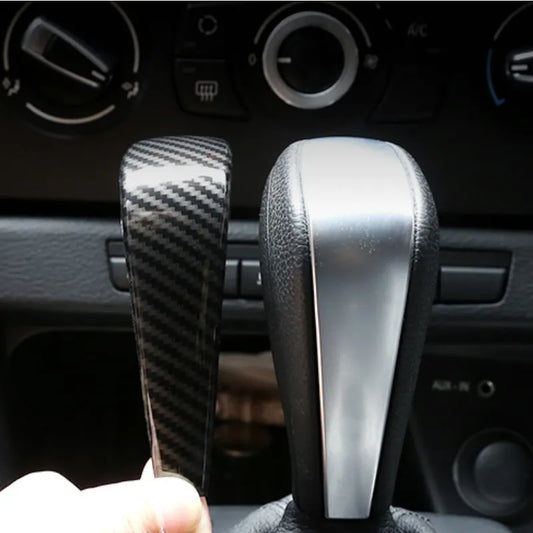 Carbon Fiber Gear Shift Knob Cover for BMW