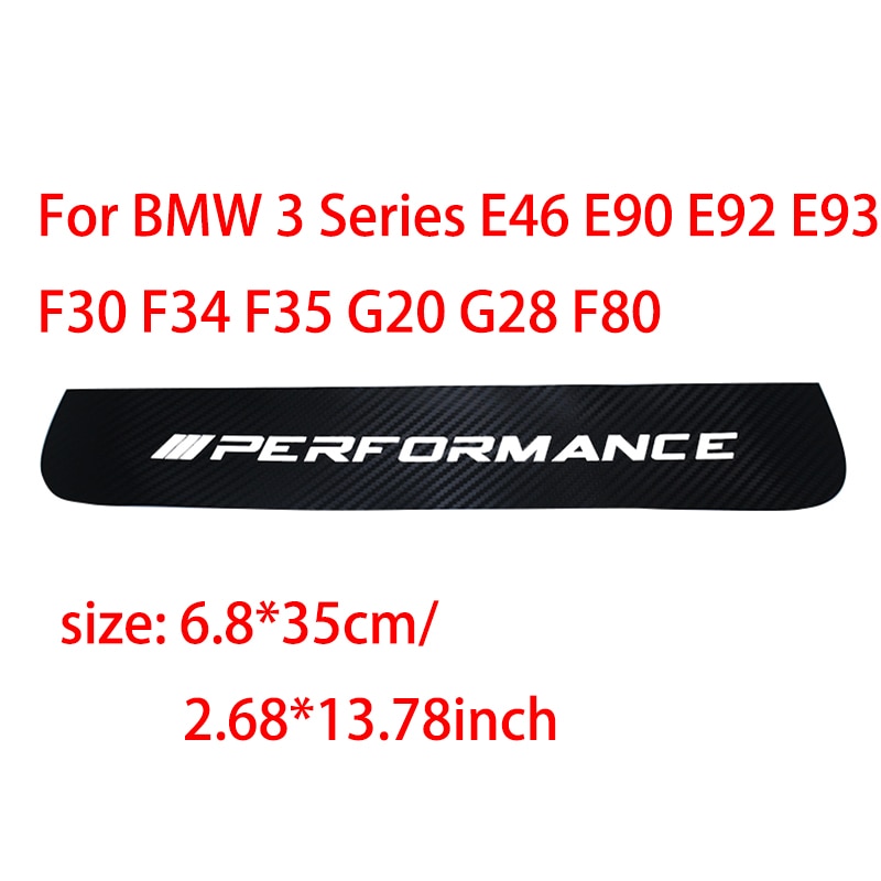 M Performance Brake Light Car Stickers