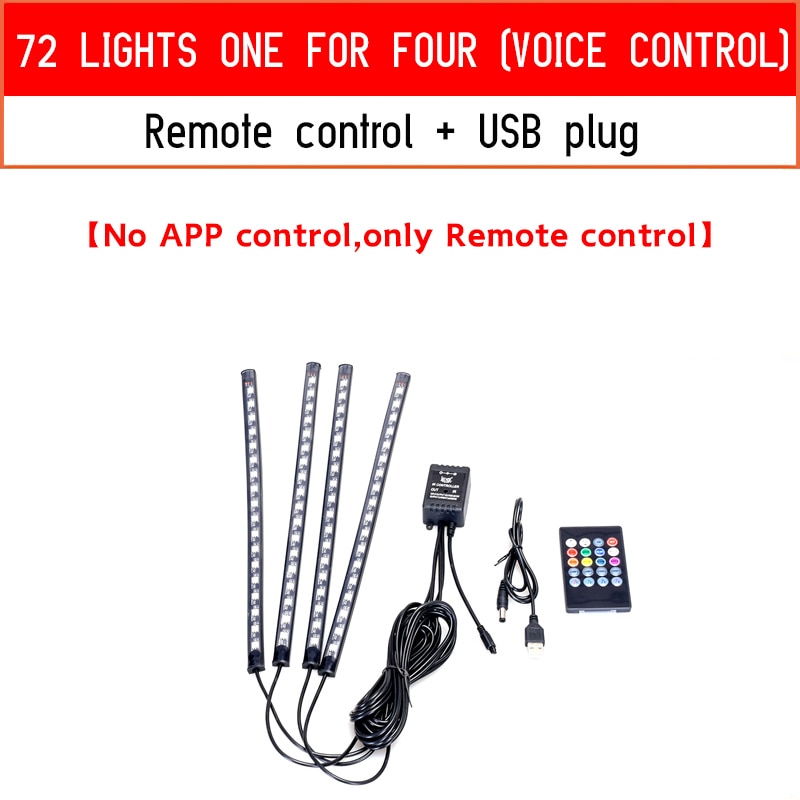 Led Light Car Foot Ambient