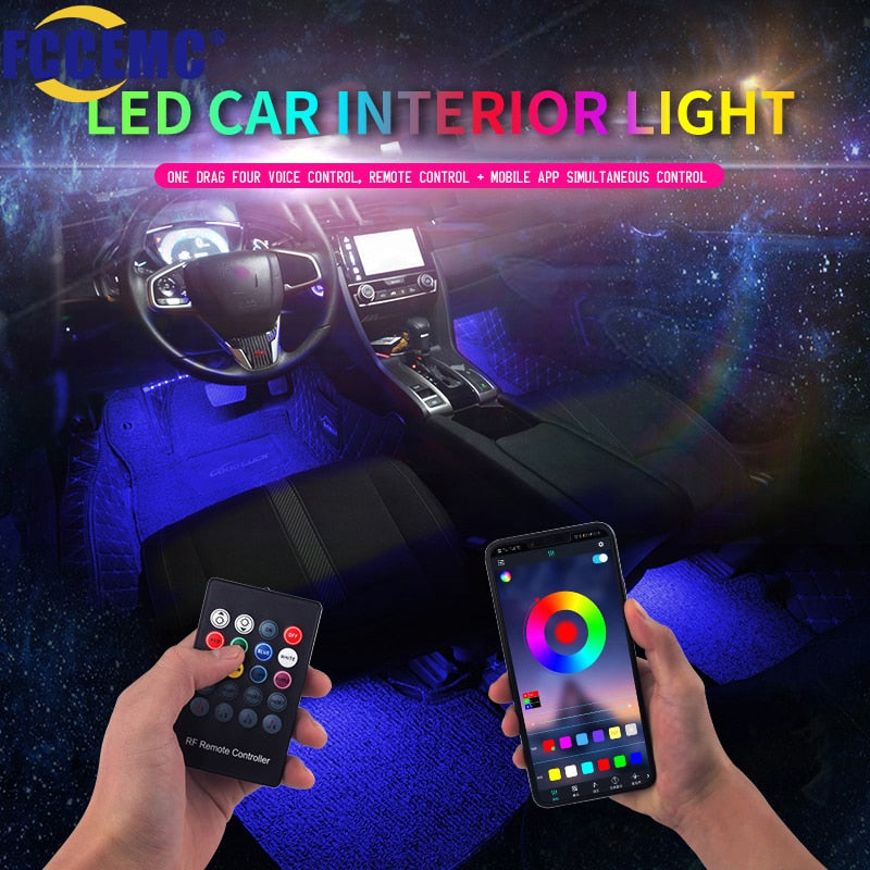 Led Light Car Foot Ambient