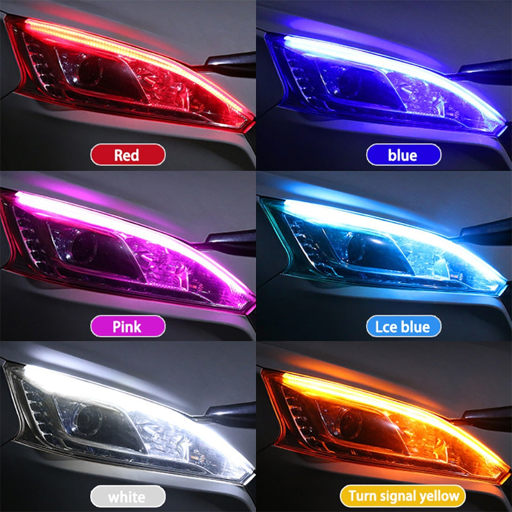 LED Headlights Strip Lights