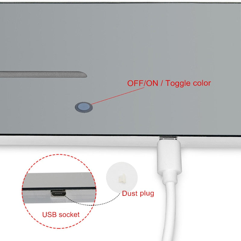 Car door illuminated light Logo